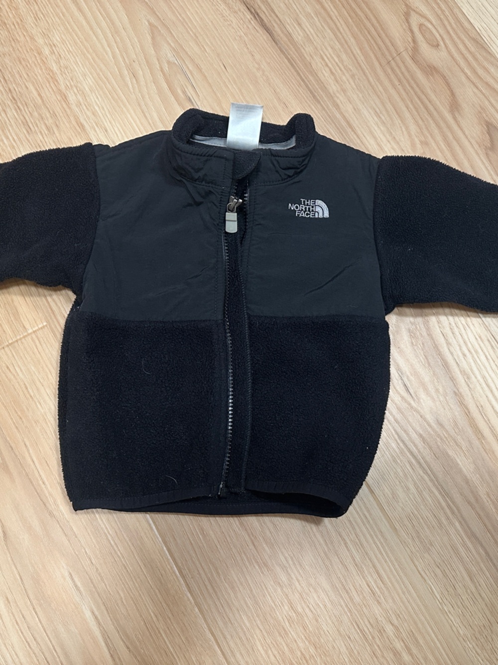 Kids Black Fleece Zip Jacket